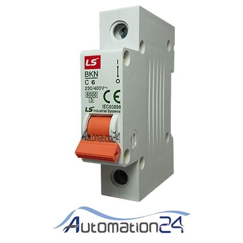 کلید مینیاتوری LS تکفاز 6 آمپر تیپ C